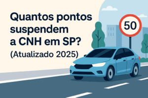 Read more about the article Quantos pontos suspendem a CNH em SP? (Atualizado 2025)